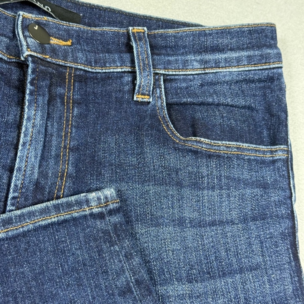 J Brand Alana High Rise Crop Jeans Mesmeric Dark Wash Skinny Denim